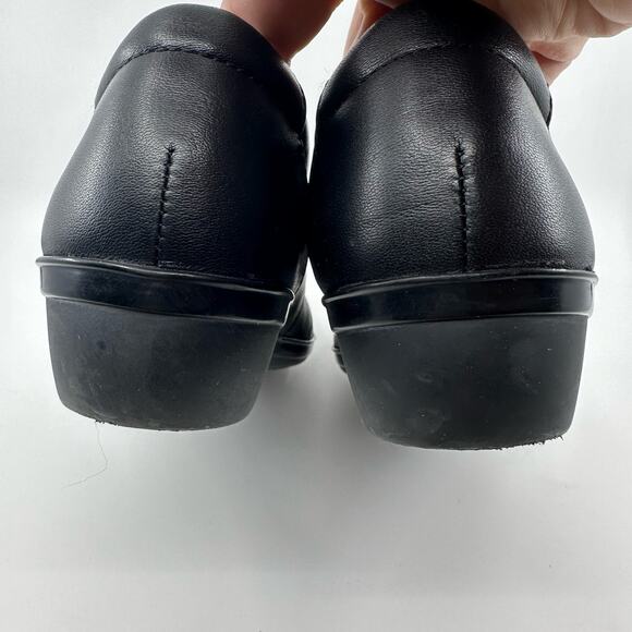 Clarks Collection WMNS Black MaryJane Kennon Style 15807 Slip On US Sz 10 Black - Picture 8 of 10